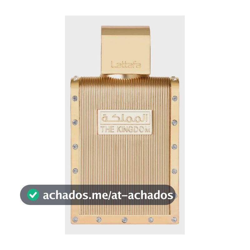 Perfume Lattafa The Kingdom Edp masculino 100 Ml