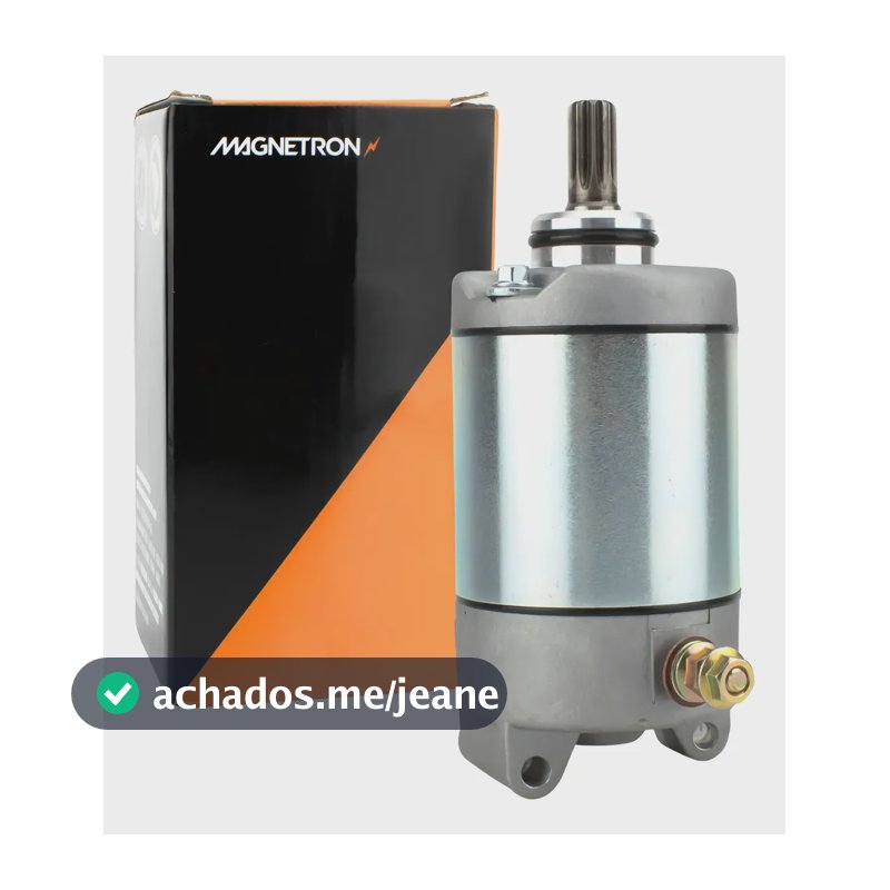 Motor De Partida Arranque Crf 230 F 2003 - 2020 Magnetron Prata