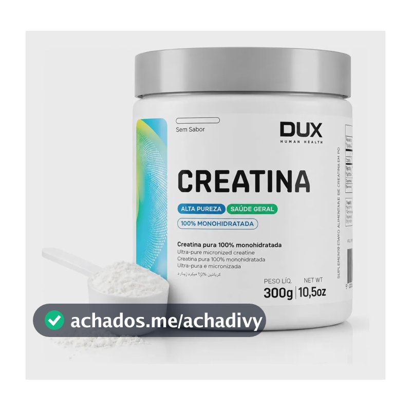 Creatina Dux Nutrition em pó Sem sabor x 300g