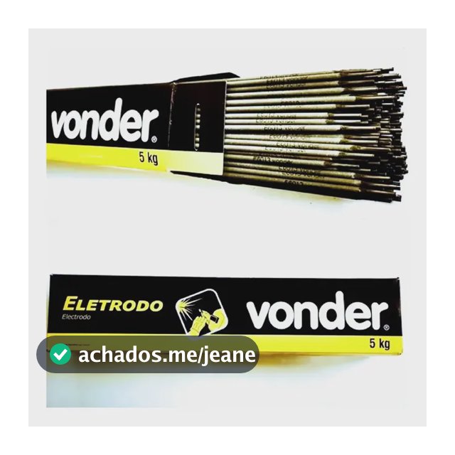 Eletrodo Solda Elétrica E6013 3,25mm 5kg Vonder