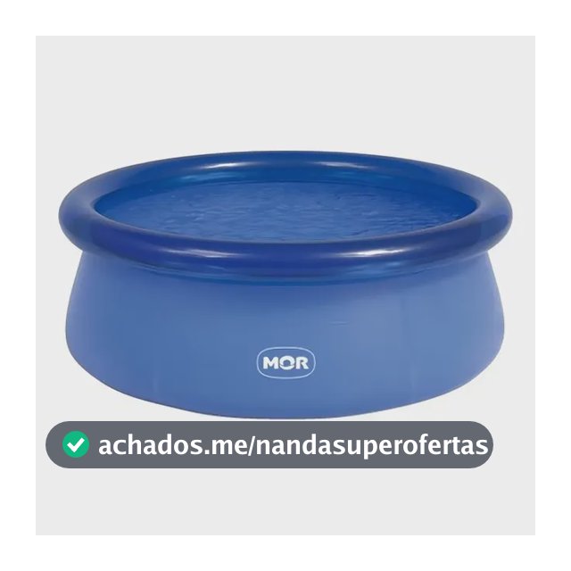 Piscina Inflável Fun Redonda 1400l Com Kit Reparo - Mor