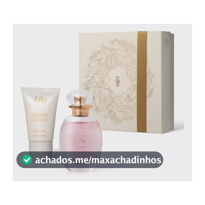 O Boticário Lily Soleil Kit Presente (2 Itens)