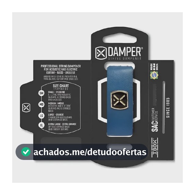 Abafador De Cordas Para Guitarra Baixo Damper Md Ibox