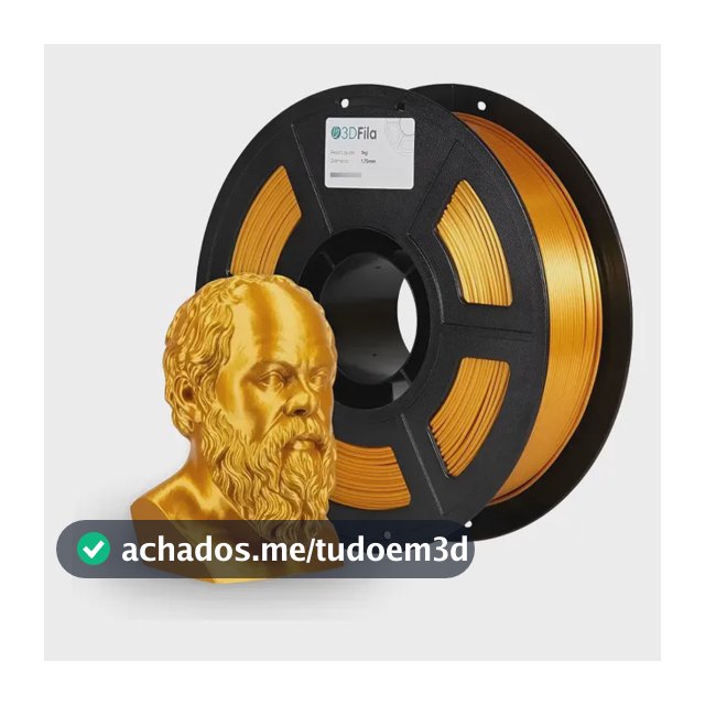 Filamento Pla Silk 1kg 1,75mm Impressão 3d - 3dfila