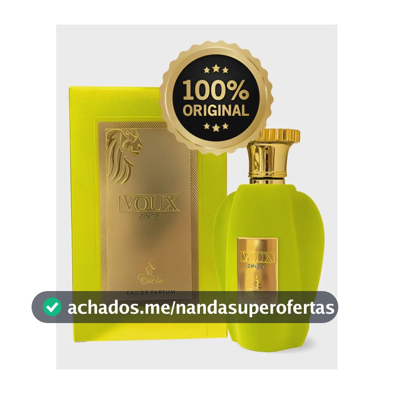 Perfume Voux Zingy Paris Corner 100 Ml