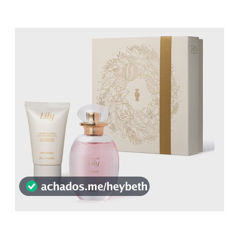 O Boticário Lily Soleil Kit Presente (2 Itens)