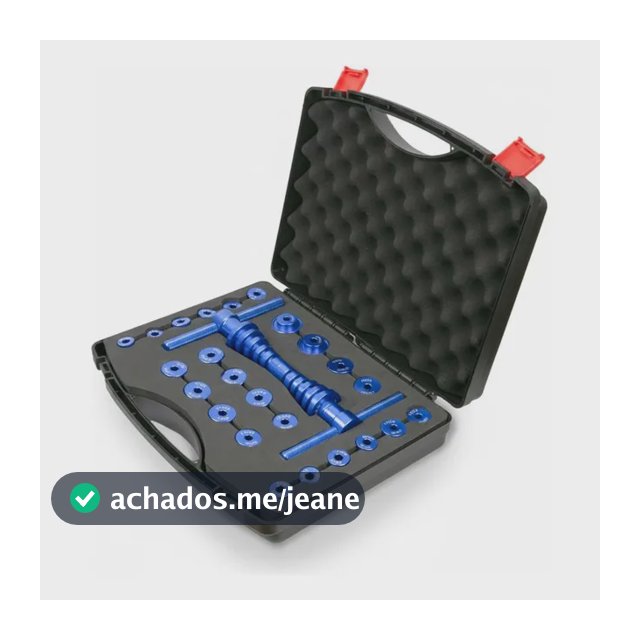 Kit De Prensa Para Rolamentos De Bicicleta Com Azul Royal