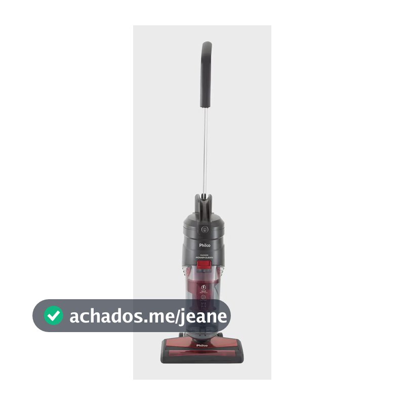Philco Aspirador de Pó Vertical Philco Pas4000v 2000W Power Clean 2 Litros Preto