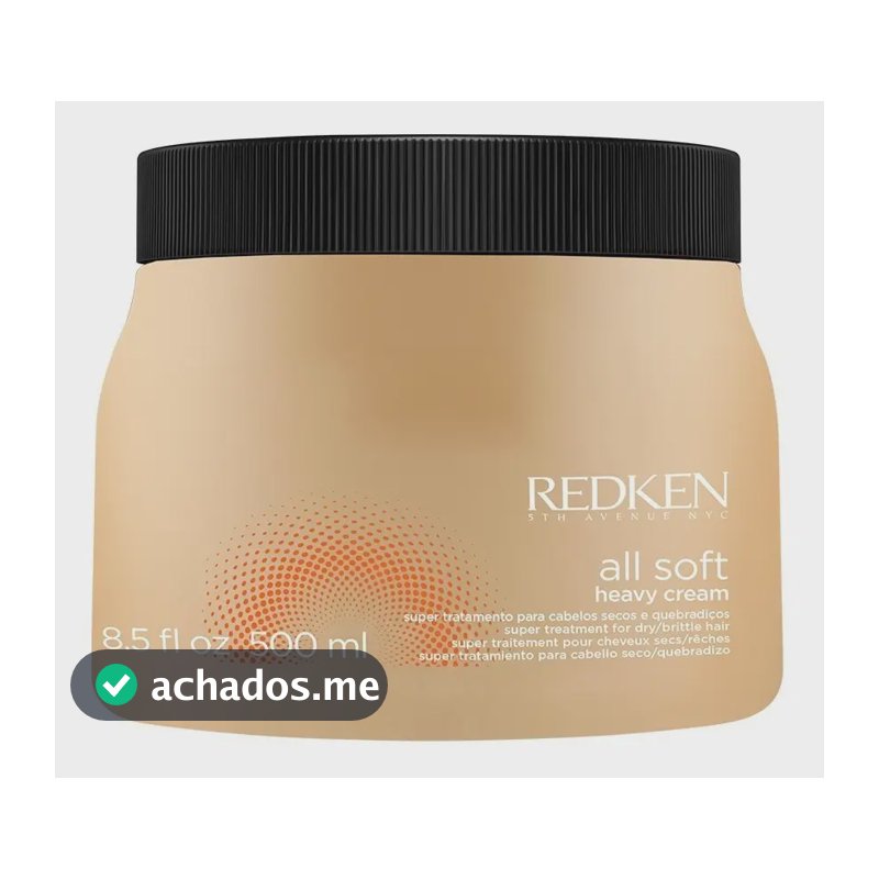 Máscara De Tratamento Anti-frizz All Soft 500ml Redken