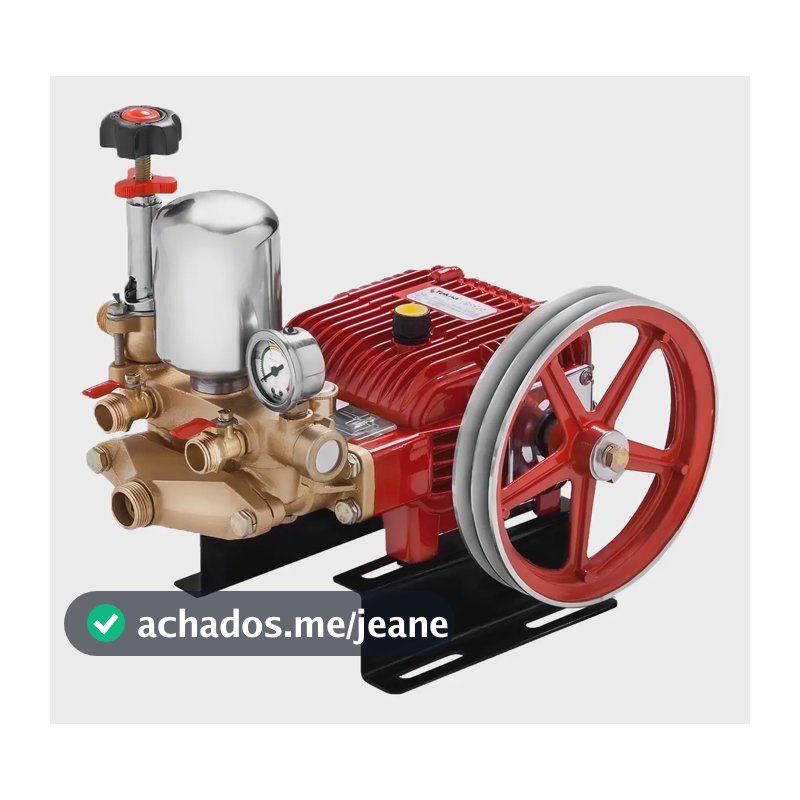 Bomba P/ Pulverização Pistão Bpf22 Vazão 14-22 L/min. Tekna Cor Vermelho 110V/220V