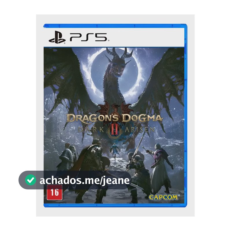Dragon's Dogma 2: Dark Arisen Ps5 Mídia Física Lacrado