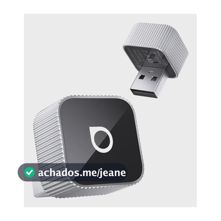 Ottocast Mini Cube 3.0 Adaptador Carplay E Android Auto Sem Fio Prata
