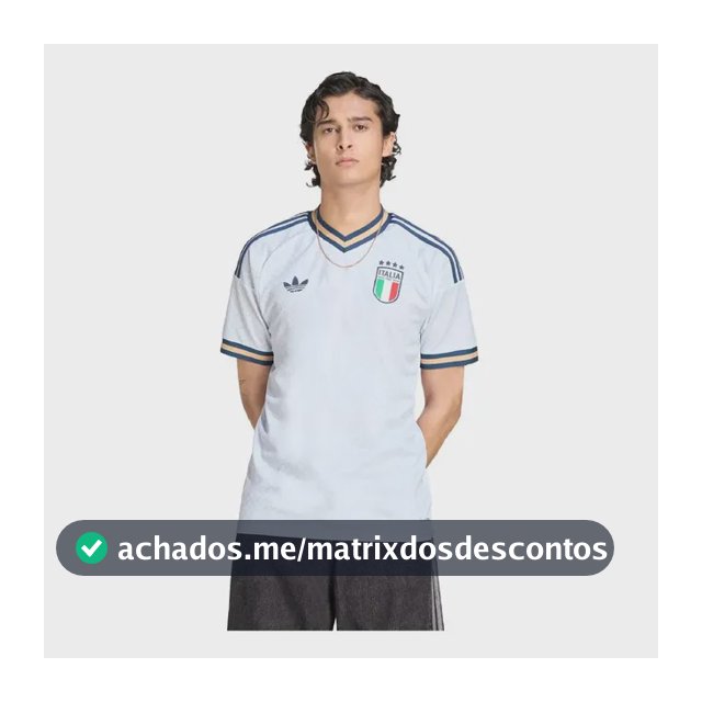 Camisa Ii Itália 26 adidas Azul P