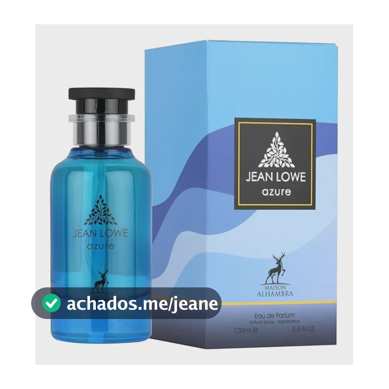 Maison Alhambra Jean Lowe Azure 100ml (perfume Unissex)