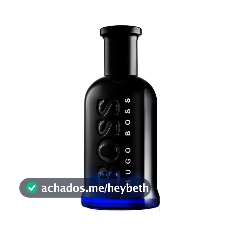 Perfume Hugo Boss Bottled Night Masculino Eau De Toilette 100Ml
