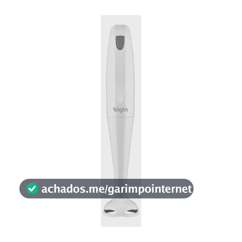 Mixer De Mão Portátil Branco 200w Com Copo 700ml MIX1002 Elgin