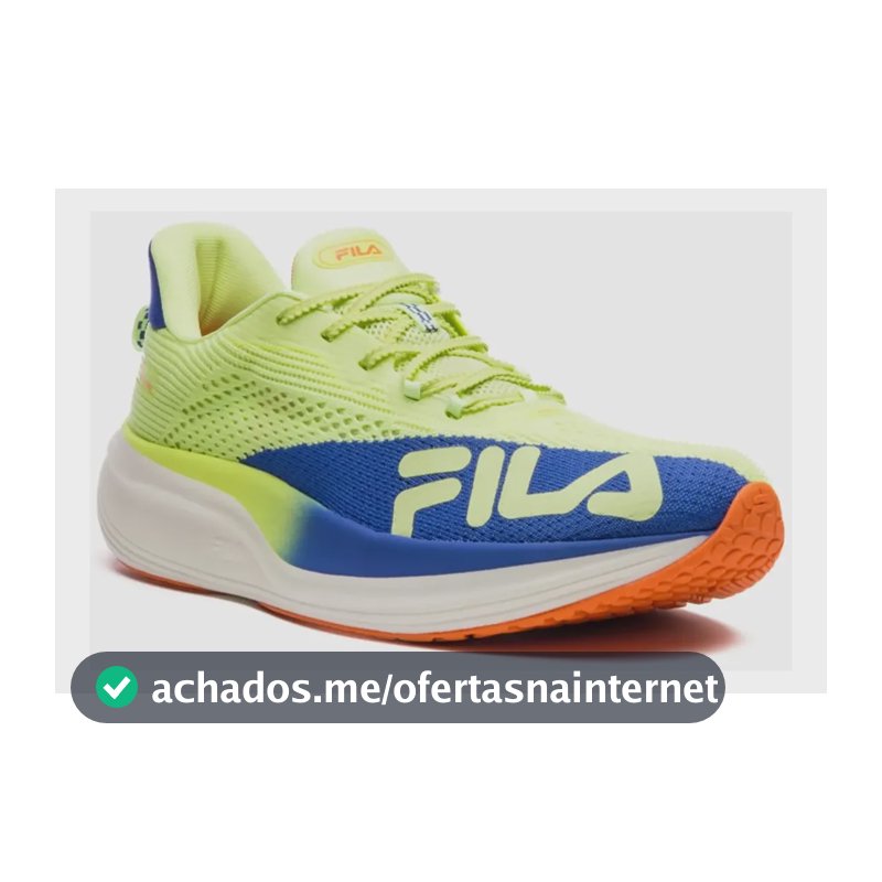 Tênis Fila Racer Speedzone Masculino Verde Liso 41 Br