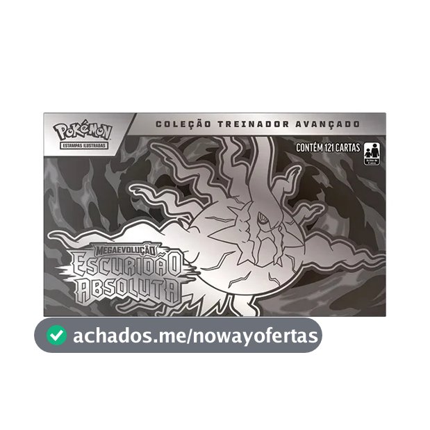 Cartas Pokémon Coleção Escuridão Absoluta Treinador Avançado 121 Cards Copag
