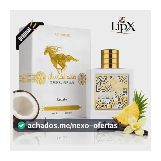 Perfume Árabe Qaed Al Fursan Unlimited Edp 90ml