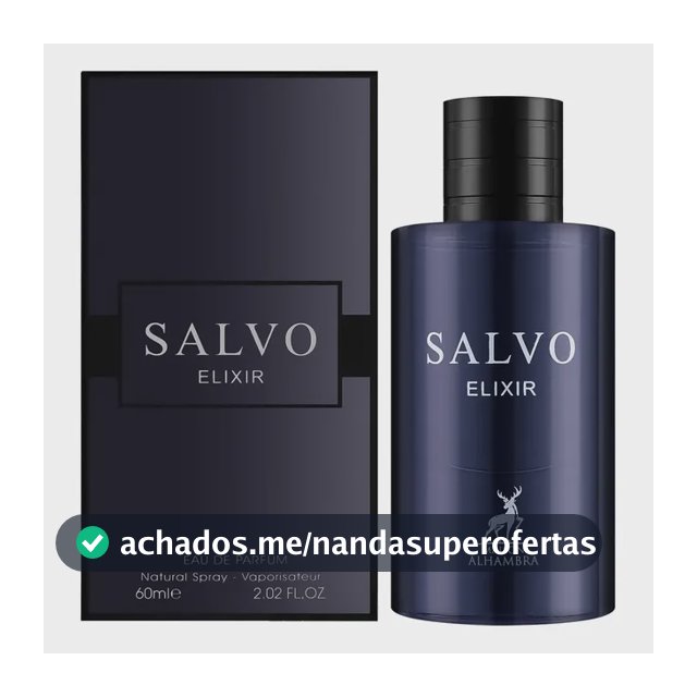Perfume Árabe - Maison Alhambra Salvo Elixir Edp 60ml