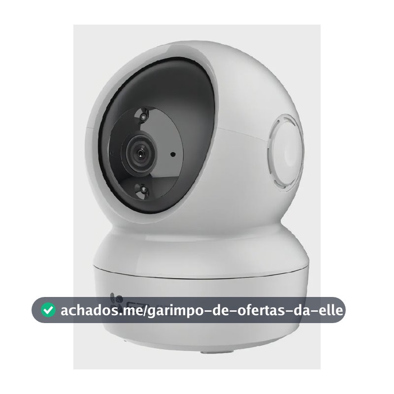 Câmera WiFi Interna EZVIZ C6N 2MP Full HD 360° Áudio bidirecional e Rastreamento de Movimento
