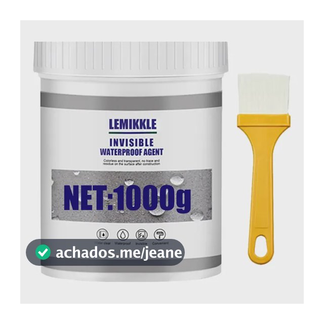 Impermeabilizante Agent Lemikkle Invisível Selante 1000g Branco