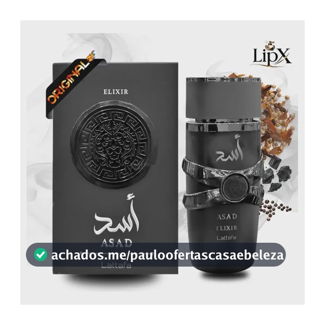 Lipx Asad Elixir Original Edp Para Masculino