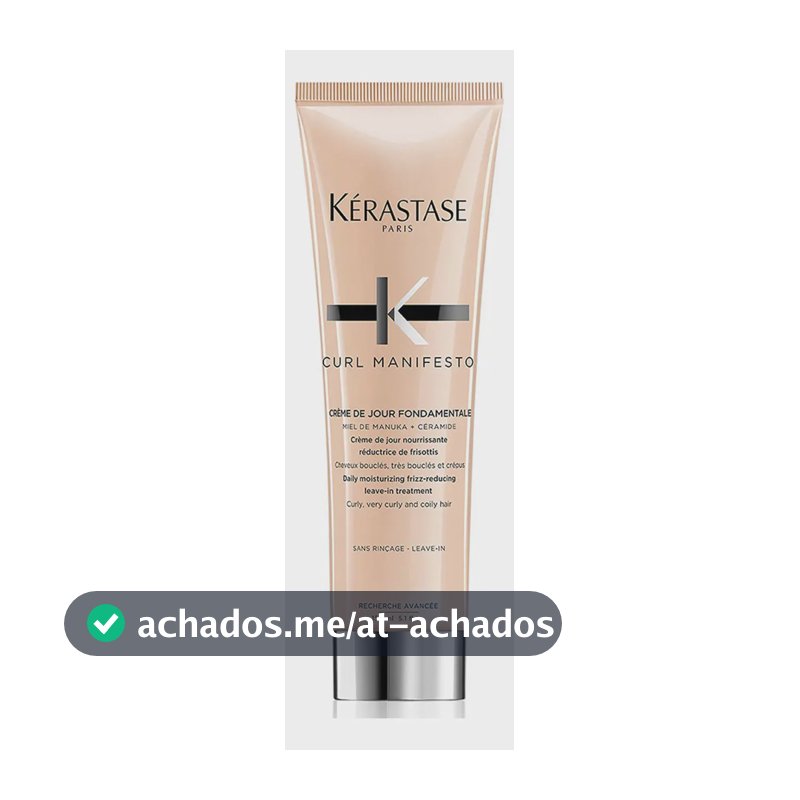 Kérastase Curl Manifesto Creme De Jour Fondamentale, Cabelo Cacheado e Encaracolado, 150ml