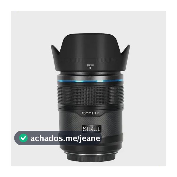 Lente Sony Sirui Sniper 16mm F1.2 E-mount E-mount Preto
