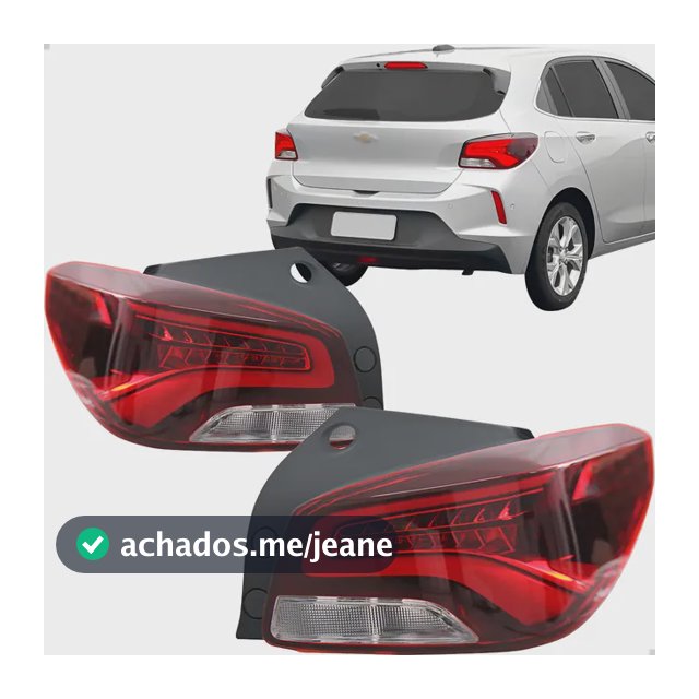 Lanterna Onix 2020 2021 2022 2023 2024 2025 Com Led