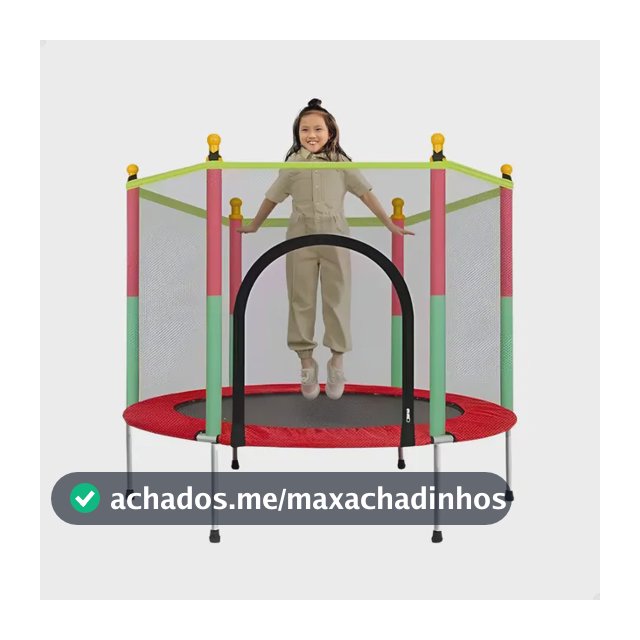 Cama Elástica Pula Pula Infantil Trampolim 1,4 Metros Atentu