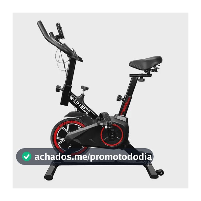 Bicicleta Ergométrica Profissional Spinning X11 Em Aço Carbono Suporta Até 120kg - Liftness Preto