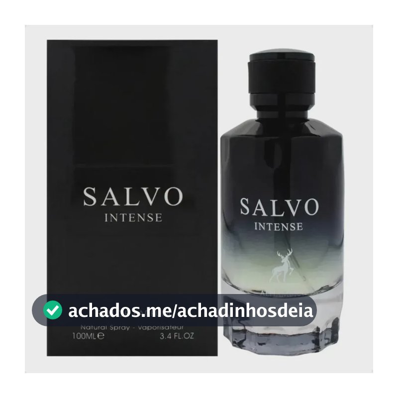 Perfume Árabe Maison Alhambra Salvo Intense Masculino