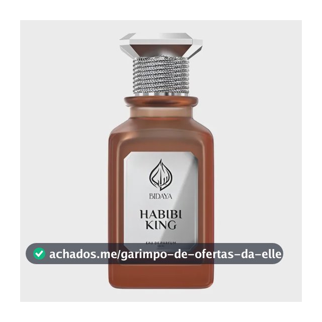 Perfume Eau De Parfum Habibi King Bidaya Âmbar Gourmand 100ml