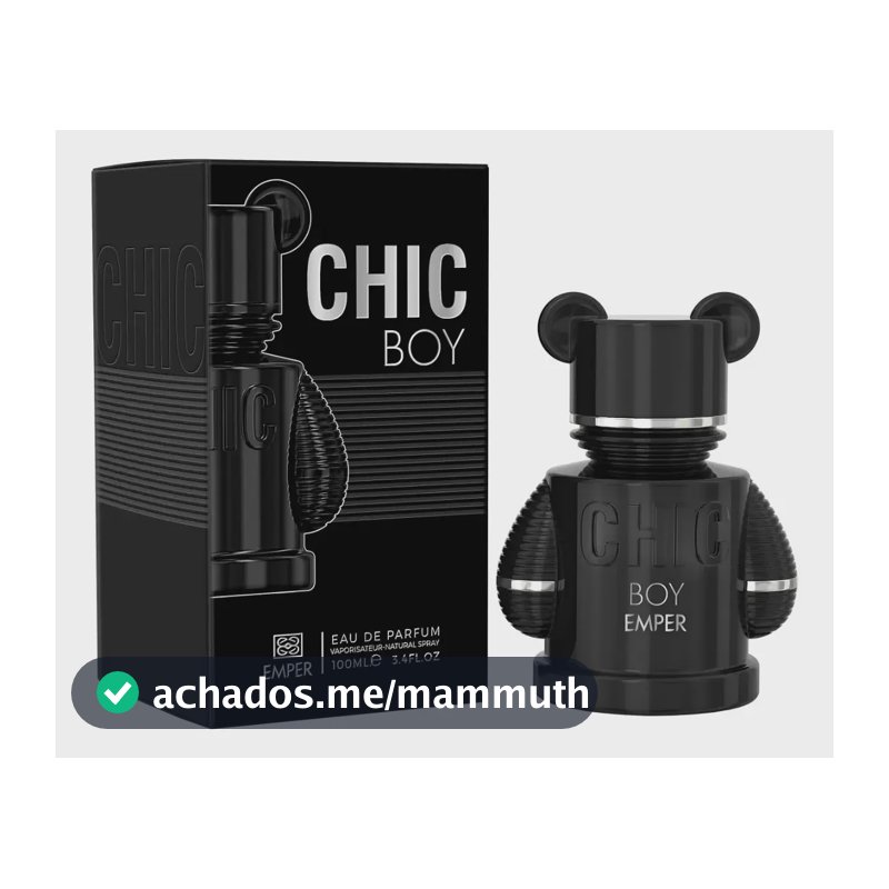 Eau De Parfum Emper Chic Boy 100ml para homens