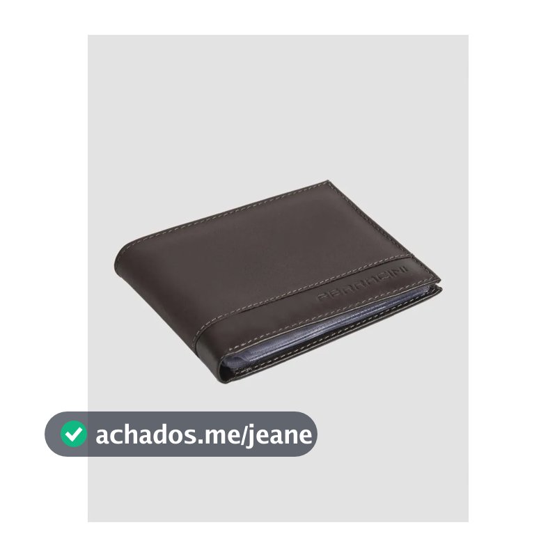 Carteira Couro Ferracini Masculina Cfb024b Cor Marrom