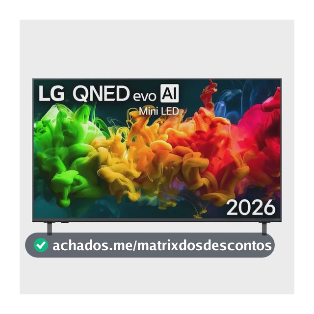 Smart Tv LG Qned Evo Mini Led Ai 4k Qned80 55 Polegadas 2026