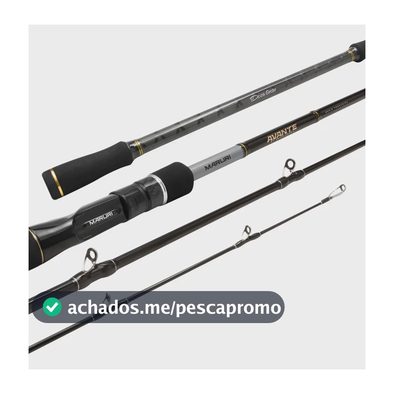 Vara Pesca Molinete Maruri Avante 2,40m 60 Lbs Denis Garbo