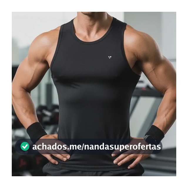 Regata Dry Fit Lisa Camiseta Masculina Academia Treino Voker