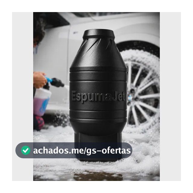 Bico Gerador De Espuma  Espumajet Para Compressor De Ar