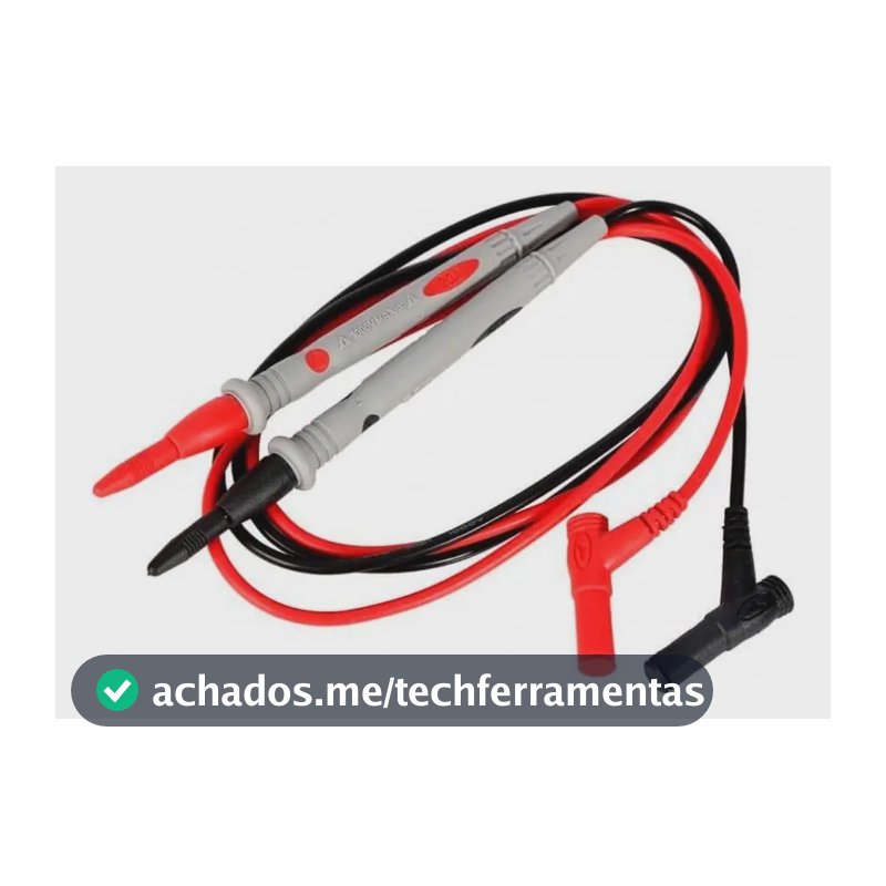 Cabo De Prova Para Multímetro Ponta Agulha