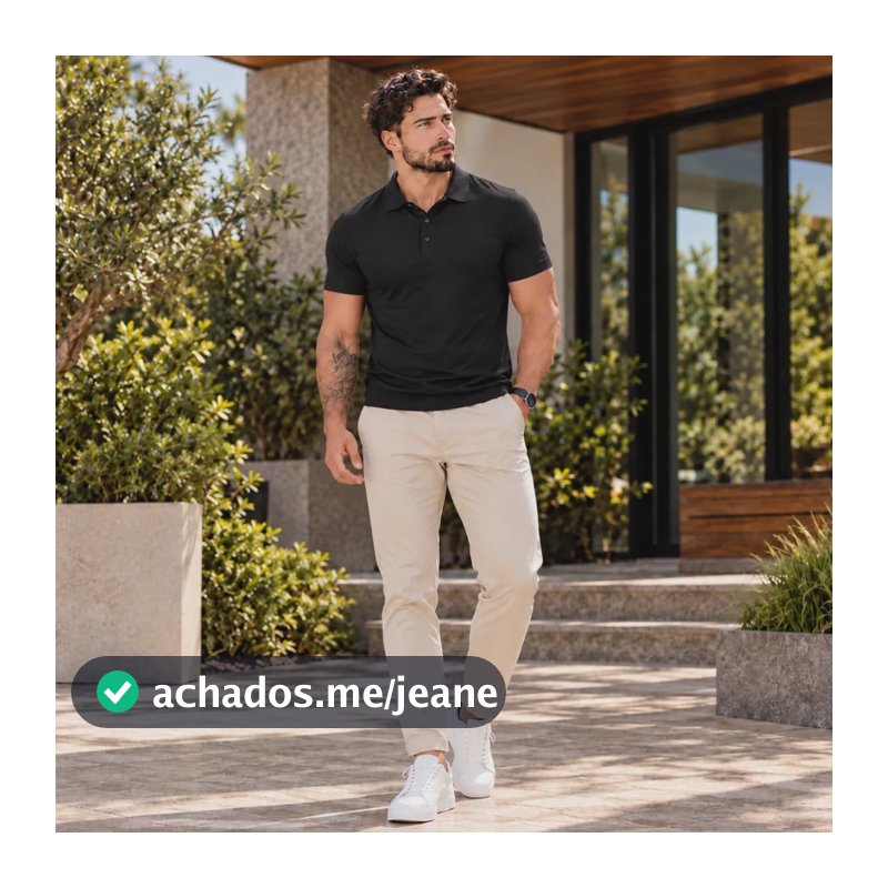 Polo Poliamida Tecnológica Premium Anti Odor Masculino Preto Liso G1-5xl