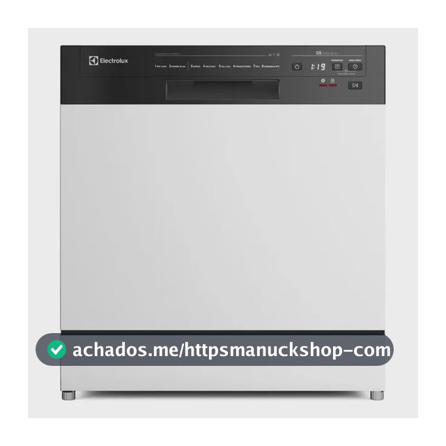 Lava-louça Electrolux 8 Serviços Branca Lava E Seca 50' Lb08 Cor Branco