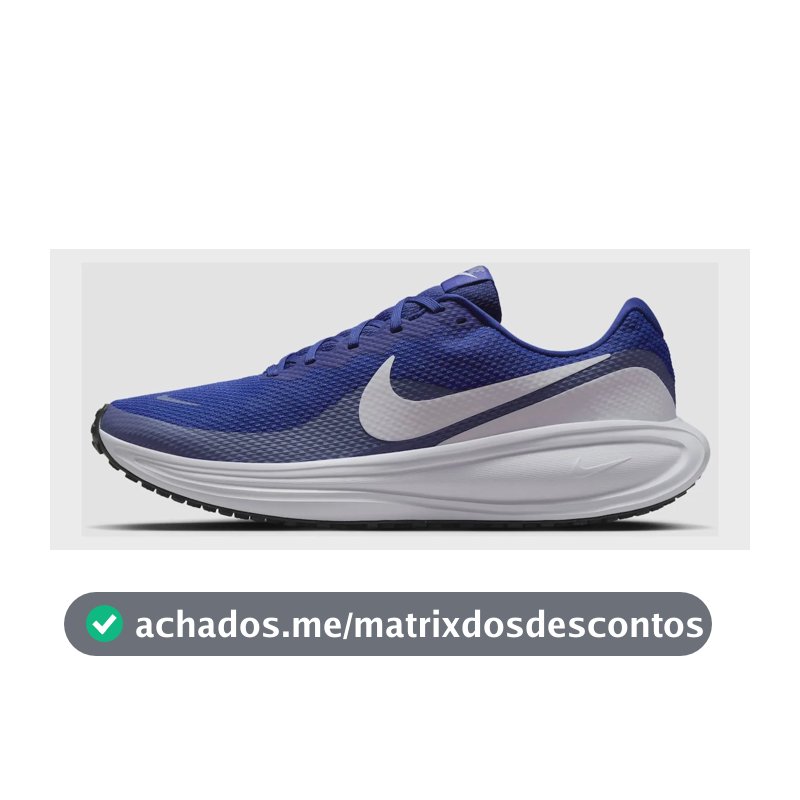 Tênis Nike Revolution 8 Masculino Azul Escuro/branco 40 Br