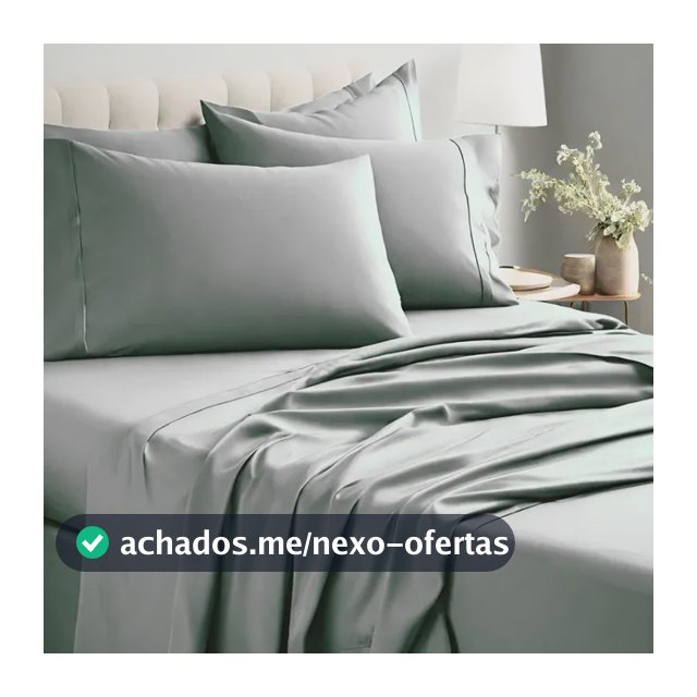 Jogo De Lençol Casal 03 Pçs Micropercal 400 Fios Extra Macio