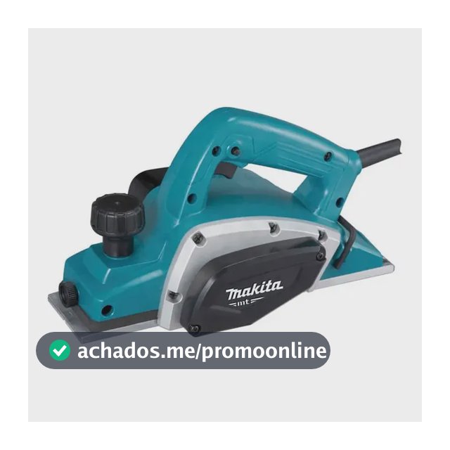 Plaina Para Madeira - M1902b - 500w - Makita Cor Azul