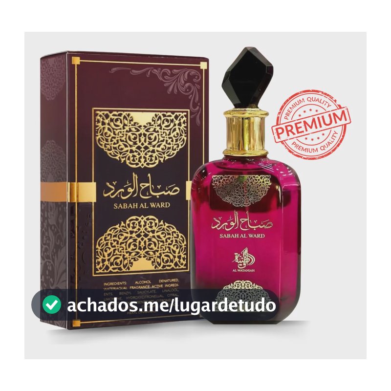 Perfume Sedutor Árabe Sabah 100ml Original Feminino