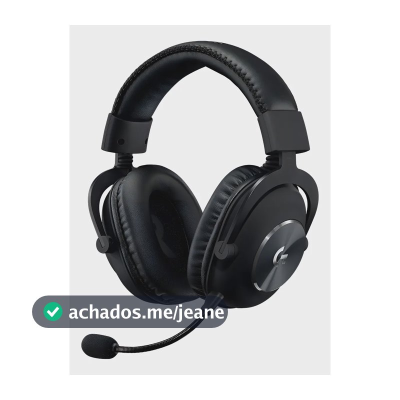 Headset Gamer Sem Fio Logitech G PRO X Wireless LIGHTSPEED
