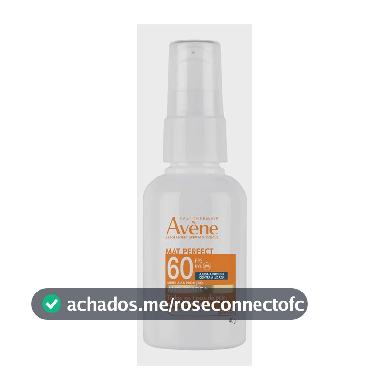Protetor solar Avène Mat Perfect Anti-Idade 60FPS en creme 40mL