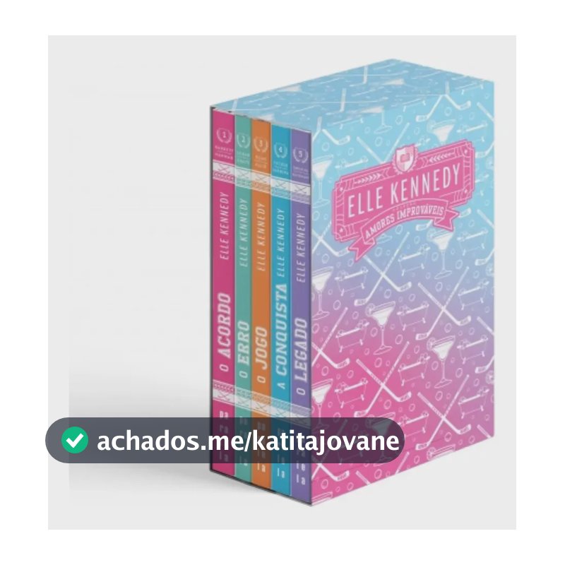 Box - Amores Improváveis (Nova Edição) - Kennedy, Elle - Paralela - Capa Mole